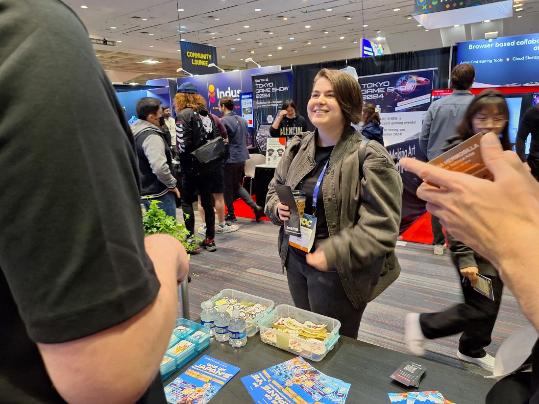 GIANTY booth at GDC 2024
