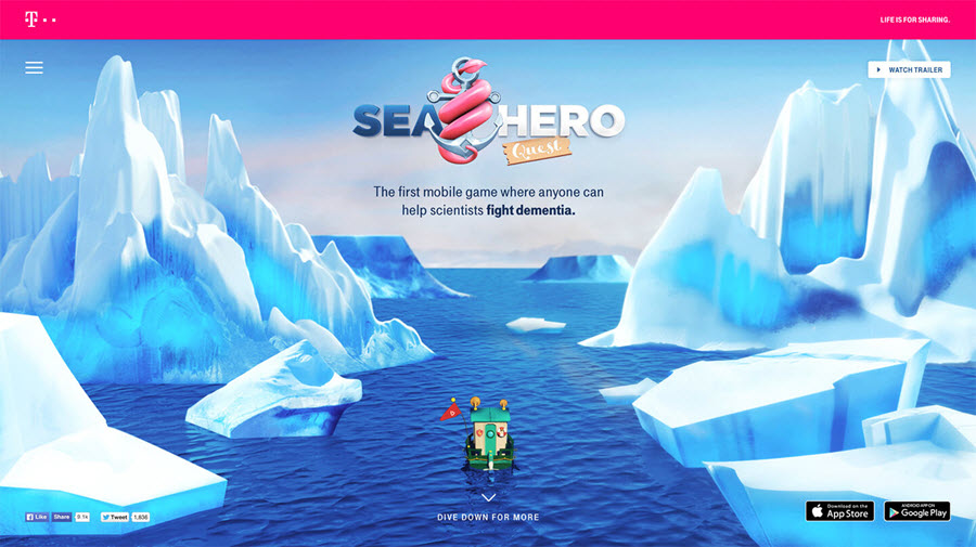 Sea Hero Quest - a serious game