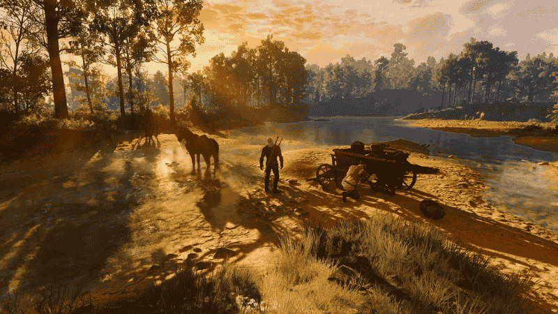 The Witcher 3 game porting on console