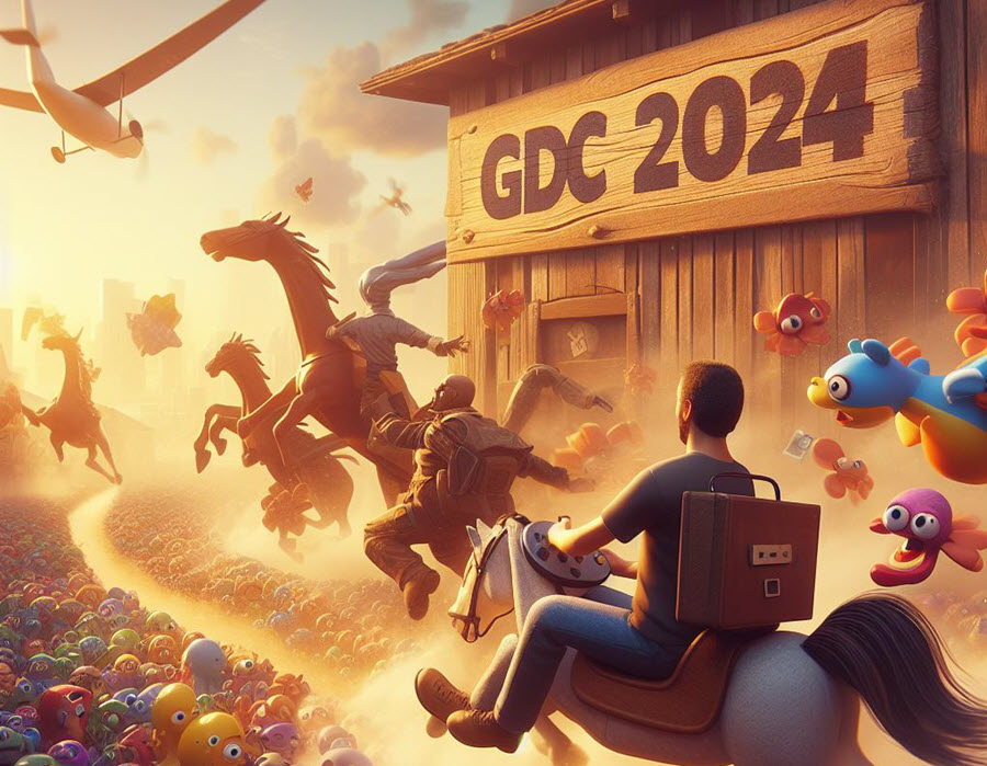 Discover trends in game development from GDC 2024