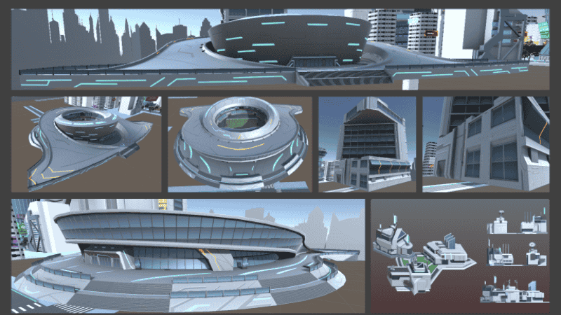 3D Environments by GIANTY