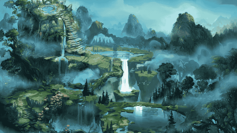 Cryptia’s background by GIANTY
