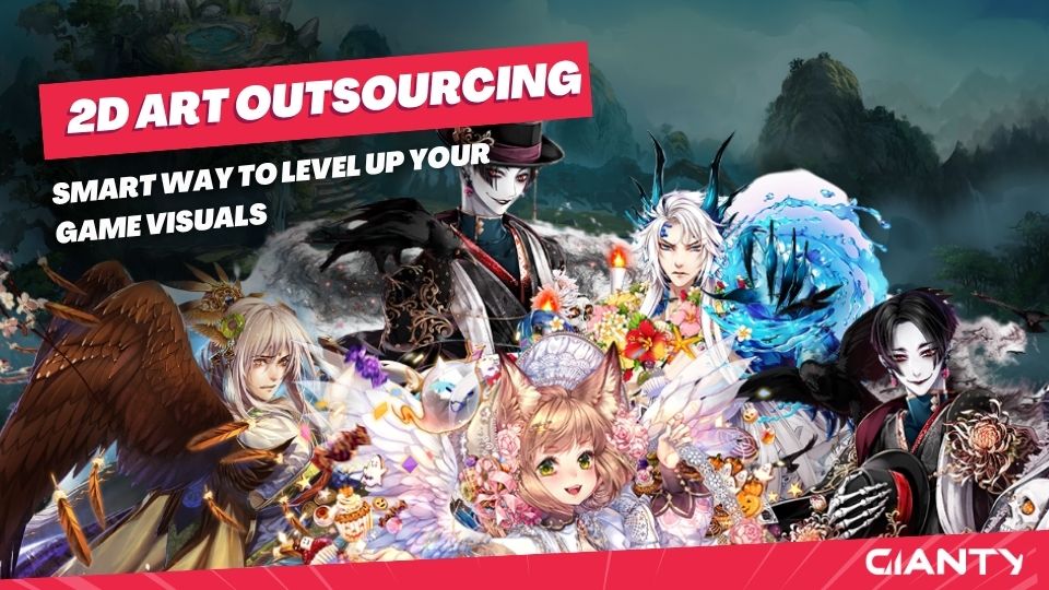 2D Art Outsourcing: Solves Your Studio’s Game Art Bottleneck
