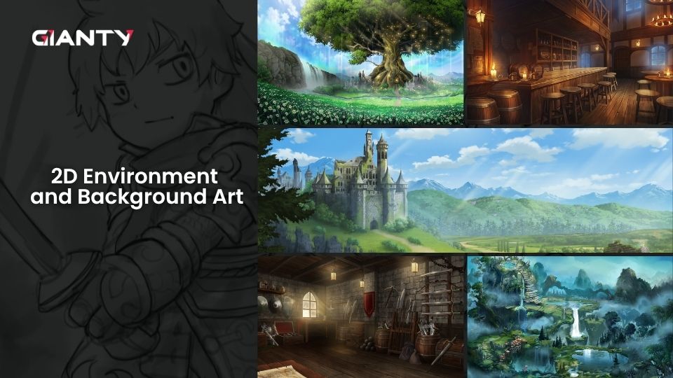 2D Background Art by GIANTY