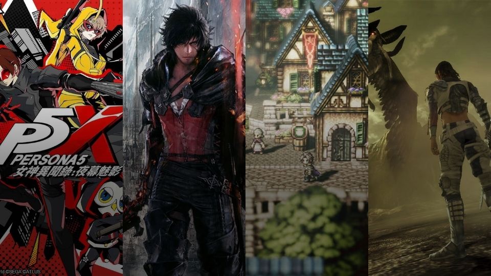 4 different art styles, but all these IPs are truly JRPGs