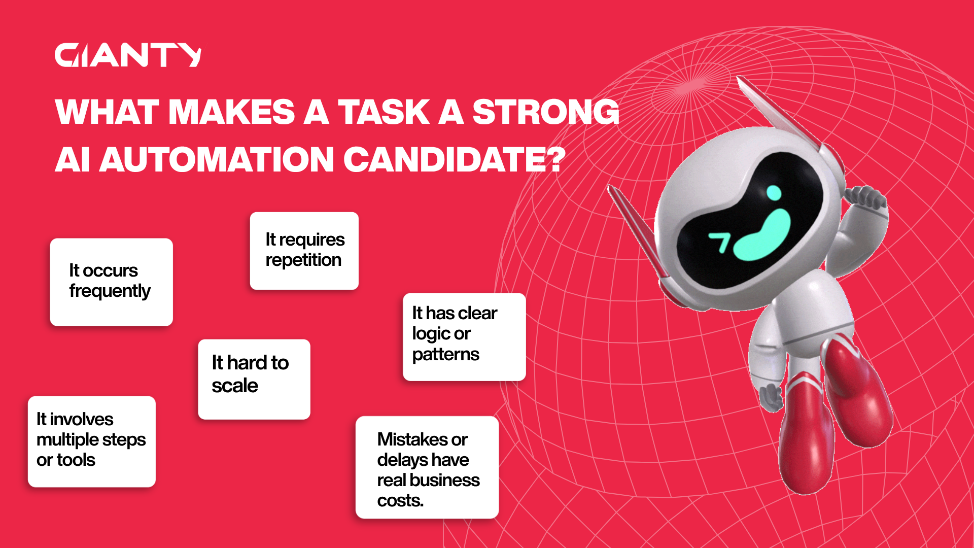 What makes a task a strong AI Autonation Candidate 
