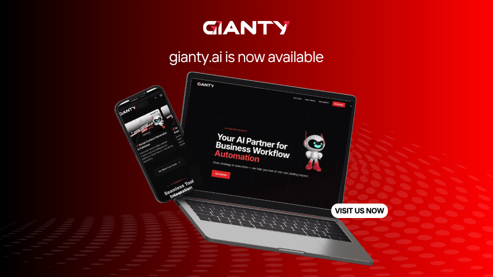 GIANTY AI AUTOMATION LANDING PAGE