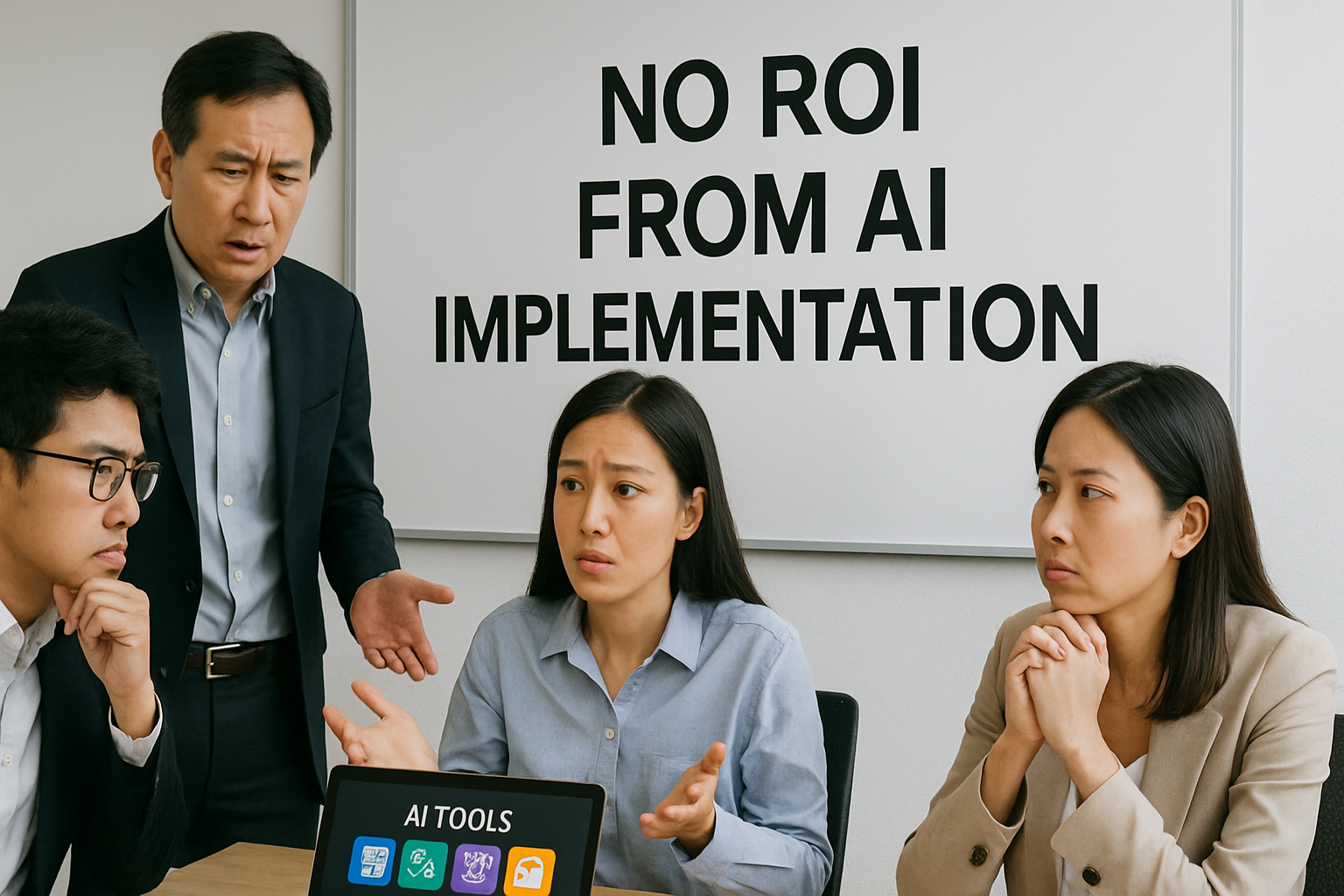 No AI ROI from AI Implementation