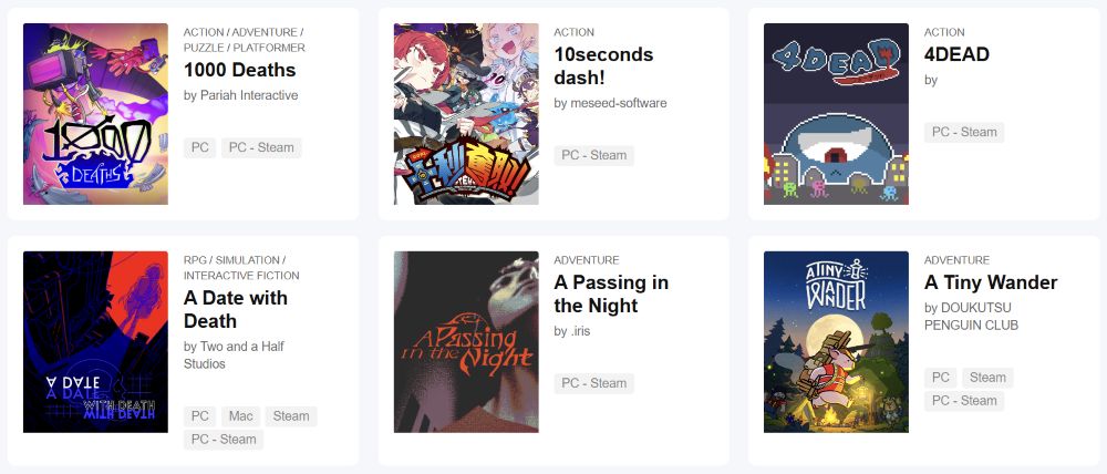 Just a small selection of this year’s exhibition titles.