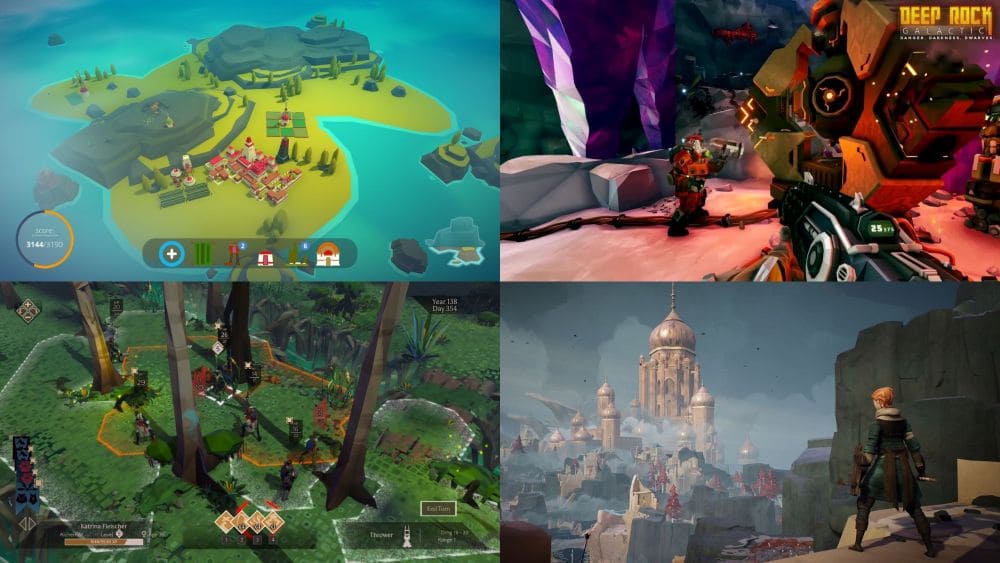 Islanders, Deep Rock Galactic, Massive Chalice, and Ashen