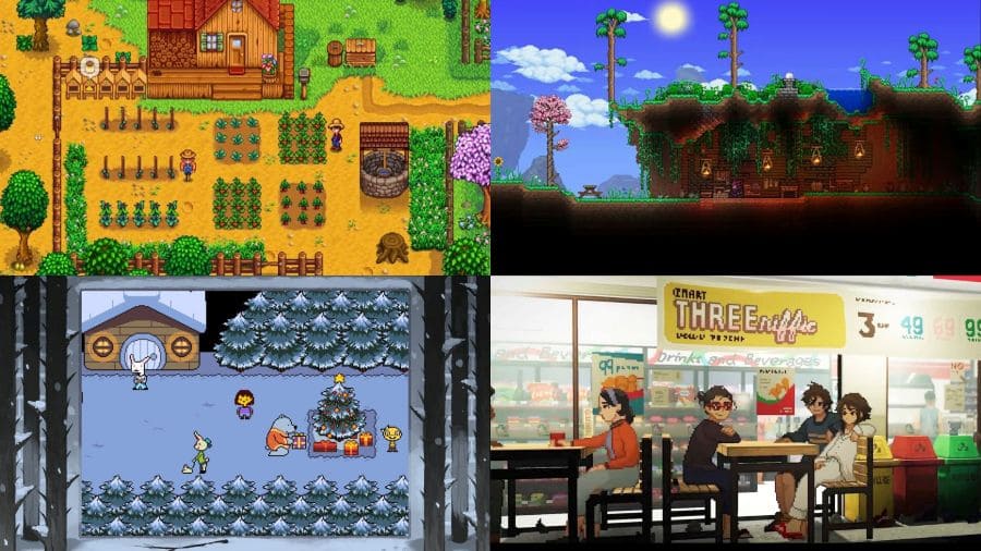 Stardew Valley, Terraria and Undertale – Pixel Art is also used for 2.5D Games like Until Then