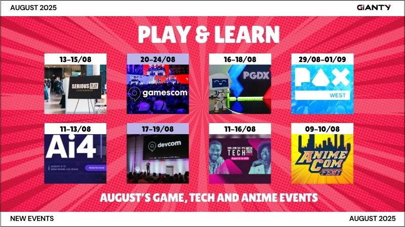 New events in August