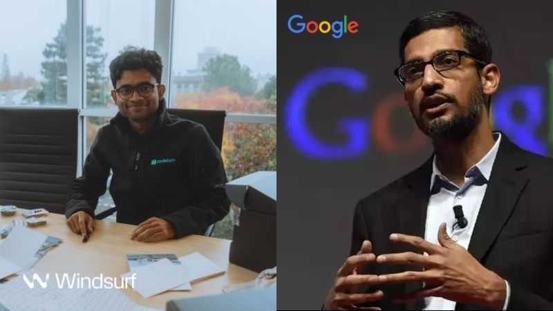 Windsurf CEO and Google CEO