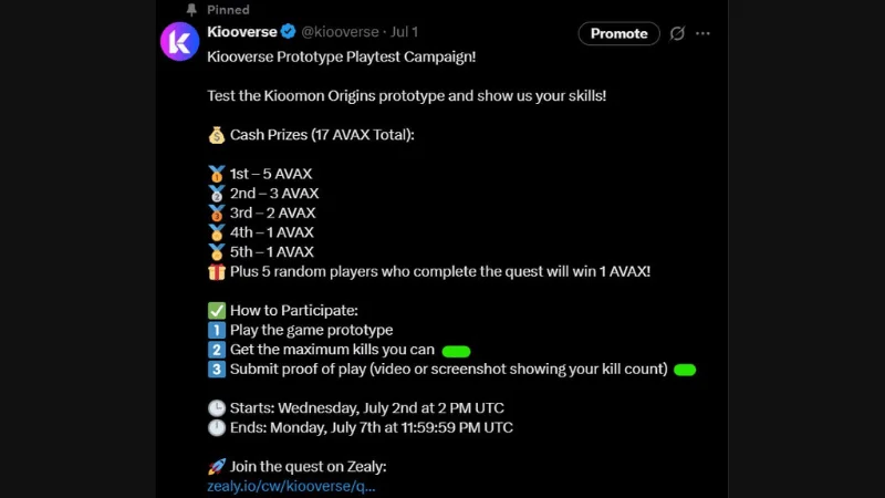 Kiooverse Campaign