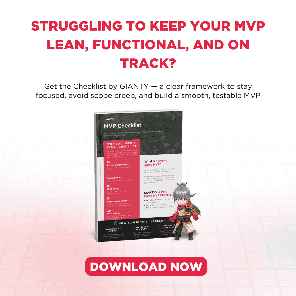 Download GIANTY's MVP Checklist