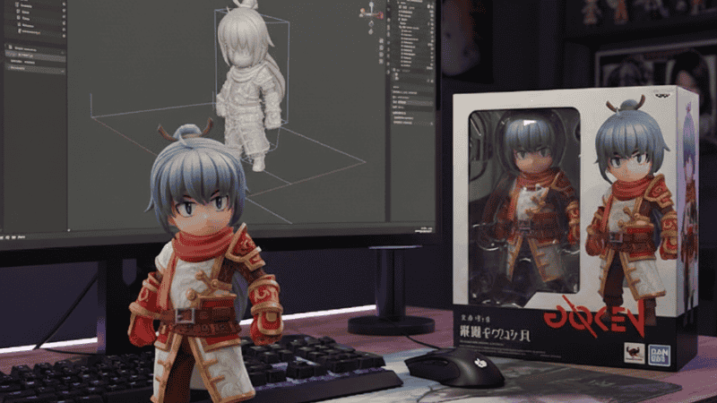 The personal character toy figurines trend with GOKEN character