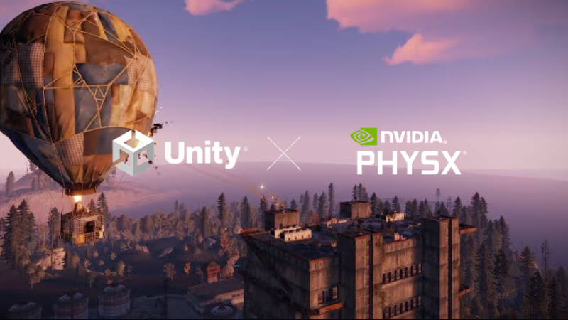 GIANTY used Unity with Physx for building prototype
