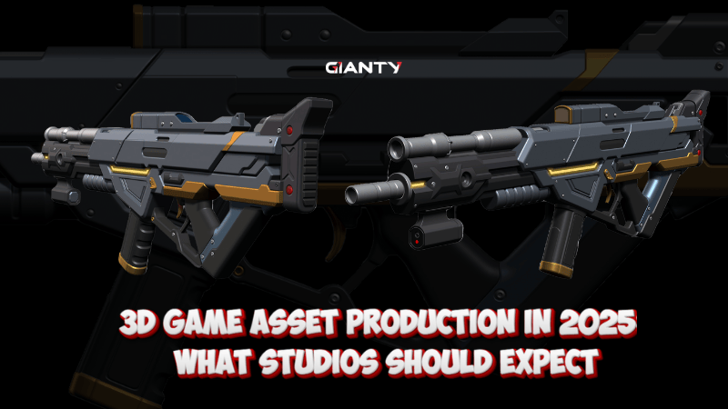 3D Game Asset Outsourcing in 2025