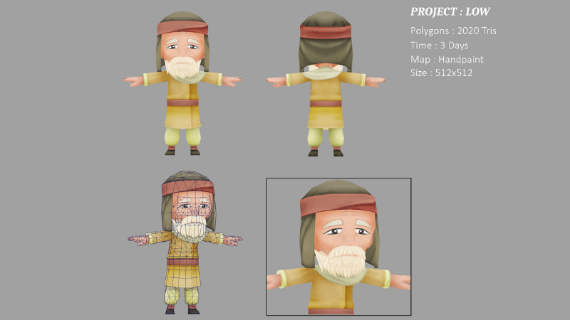 3D game character by GIANTY