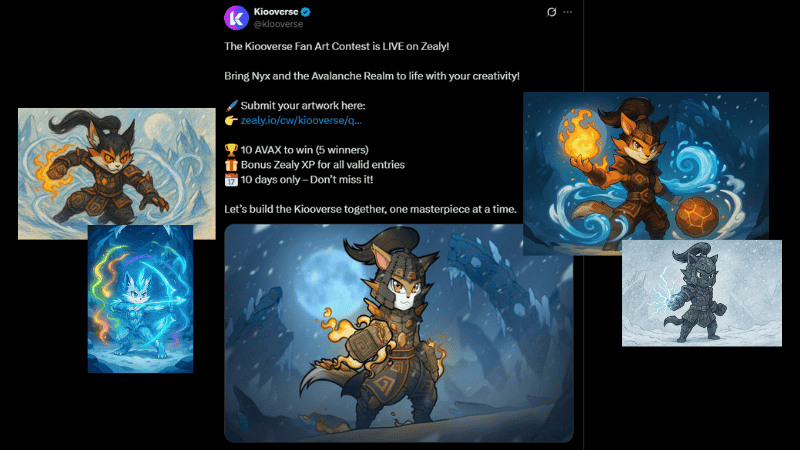 The Kiooverse Fan Art Contest