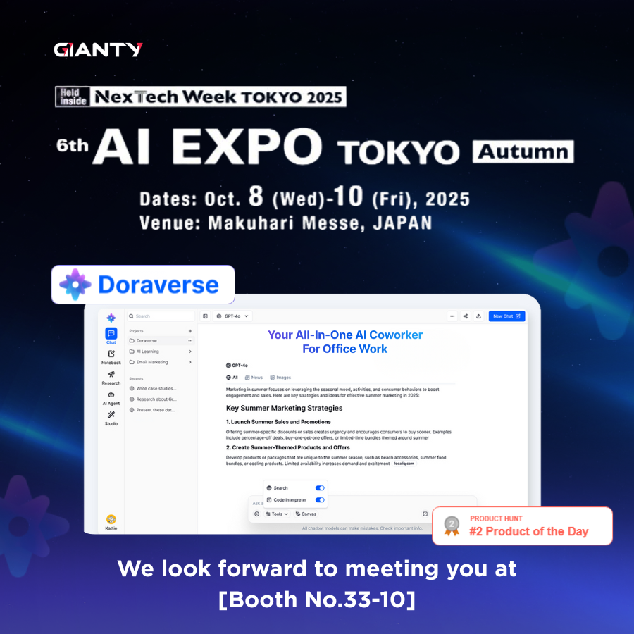 Doraverse at the NexTech Week 2025