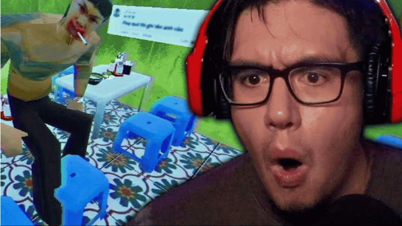 Youtuber Kubz Scouts playing “Brother Hai’s Pho Restaurant”