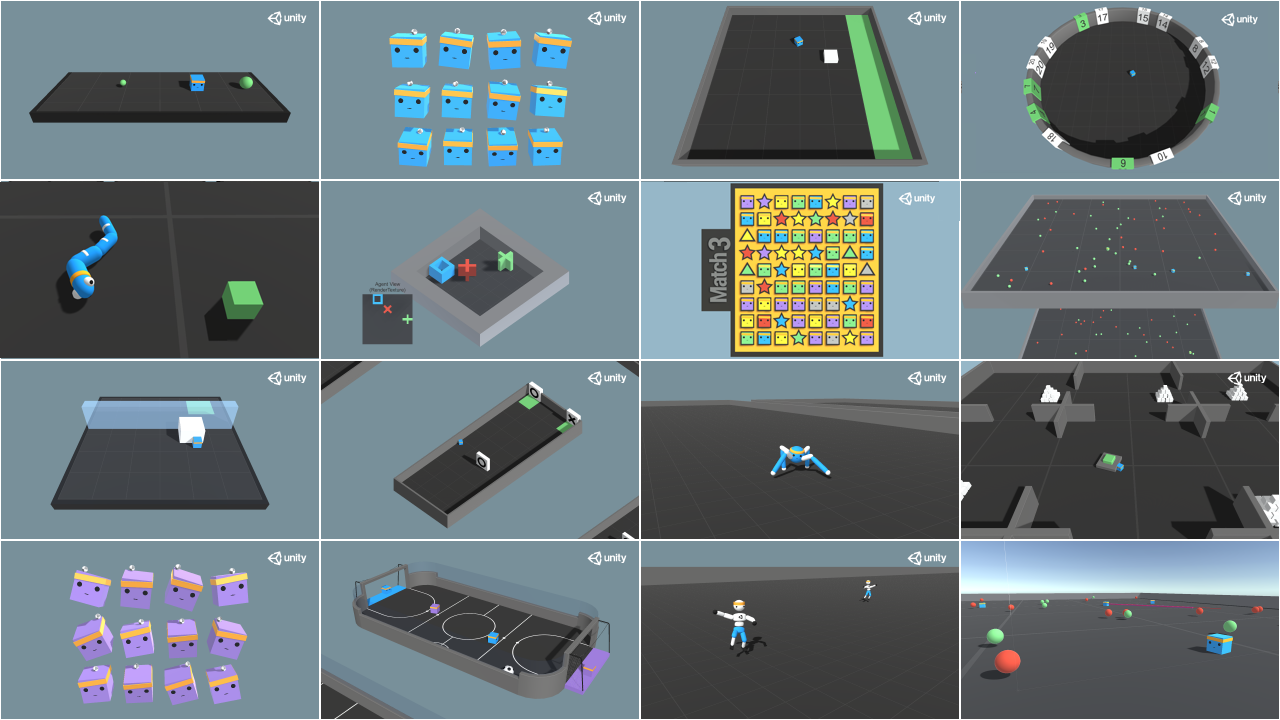Example learning environments