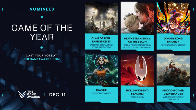 game of the year nominees 2025