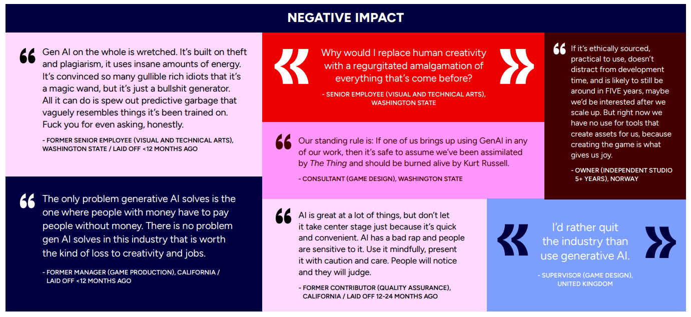 GDC 2026 Report about Generative AI 