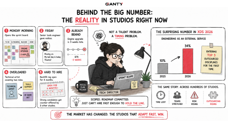XDS 2026 Insights Report about Game Engineering Outsourcing